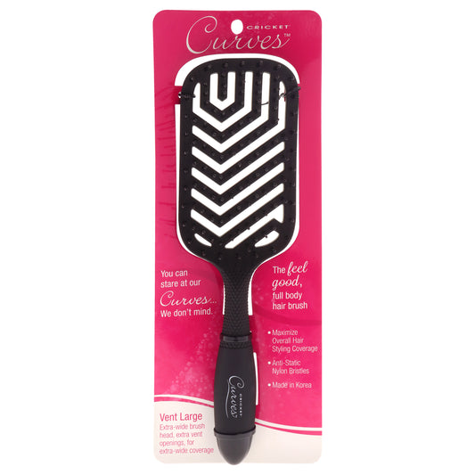 Curves Vent - Large by Cricket for Unisex - 1 Pc Hair Brush