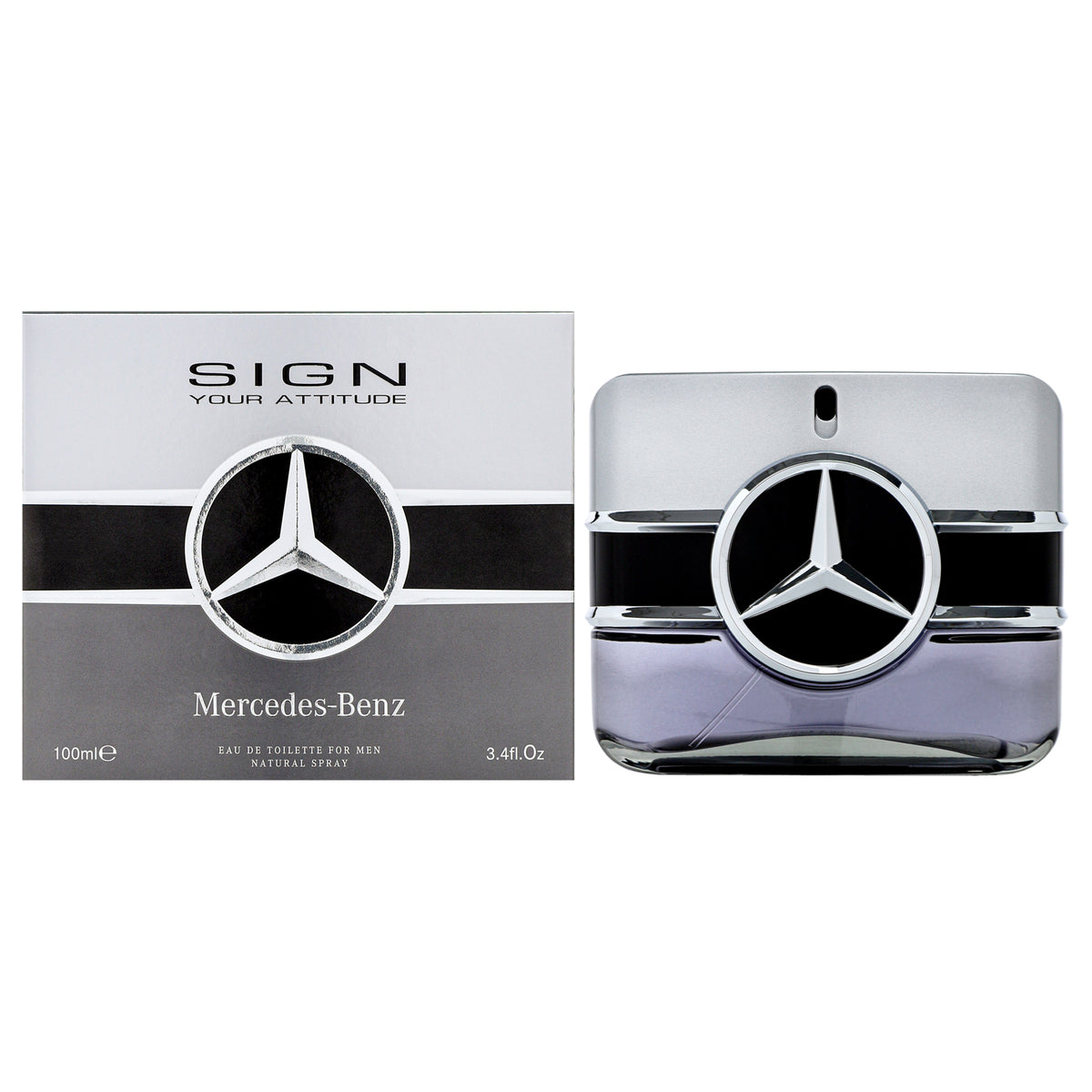 Mercedes-Benz Sign Your Attitude by Mercedes-Benz for Men - 3.4 oz EDT Spray