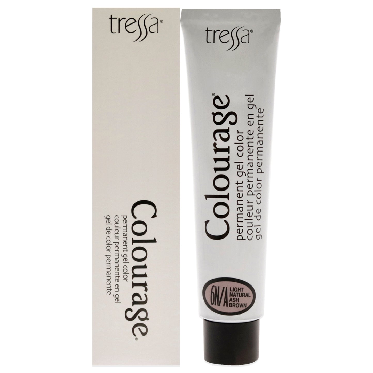Colourage Permanent Gel Color - 6NA Natural Ash by Tressa for Unisex - 2 oz Hair Color
