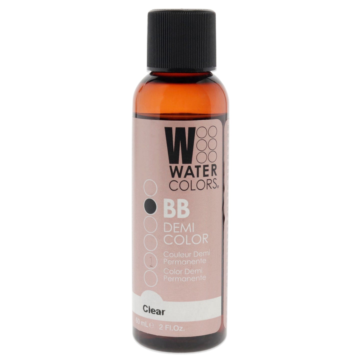 Watercolors BB Demi-Permanent Hair Color - Clear by Tressa for Unisex - 2 oz Hair Color