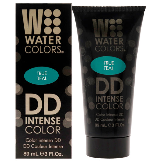 Watercolors DD Intense Color - True Teal by Tressa for Unisex - 3 oz Hair Color