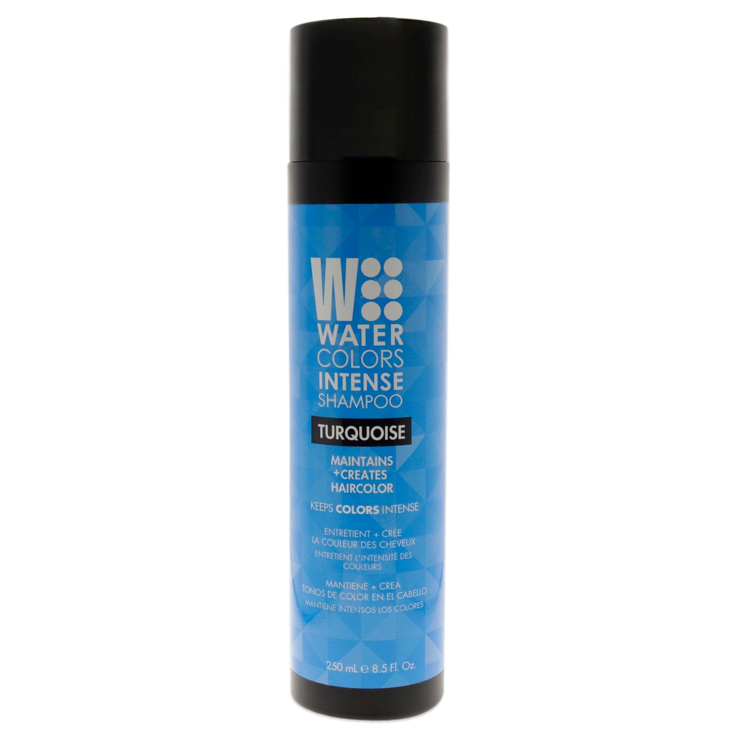 Watercolors Intense Shampoo - Turquoise by Tressa for Unisex - 8.5 oz Shampoo