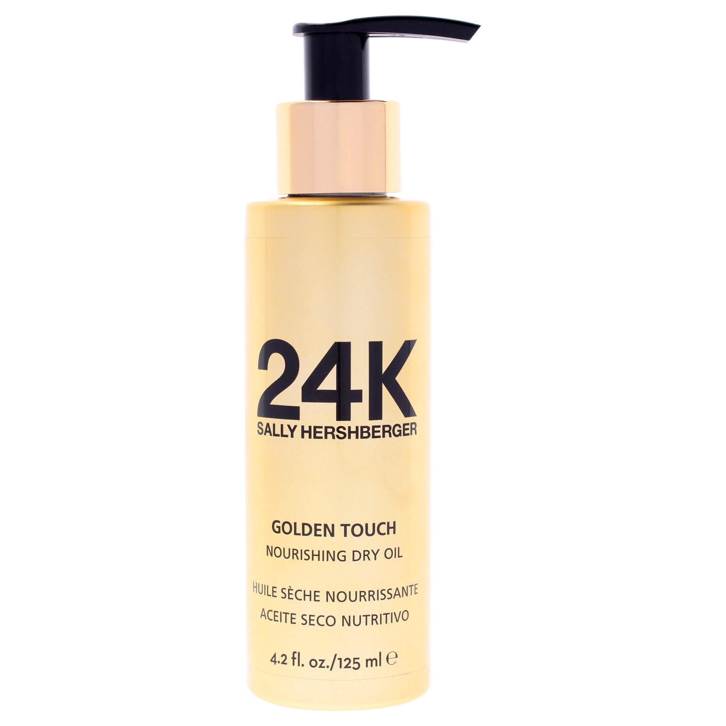 24K Golden Touch Nourishing Dry Oil-NP by Sally Hershberger for Unisex - 4.2 oz Oil
