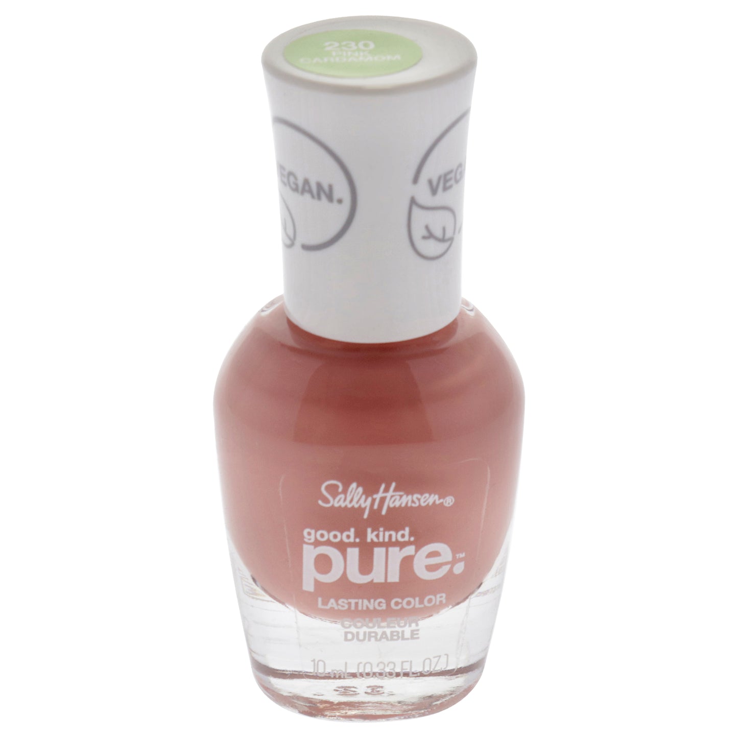 Good Kind Pure Vegan - Pink Cardamom by Sally Hansen for Women - 0.33 oz Nail Polish
