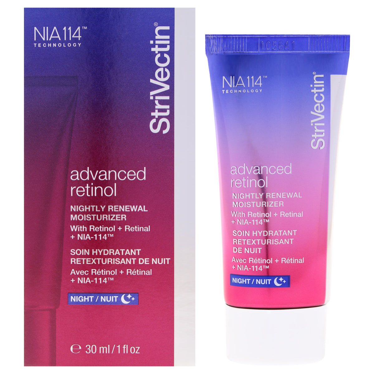 Advanced Retinol Nightly Renewal Moisturizer by Strivectin for Unisex - 1 oz Moisturizer