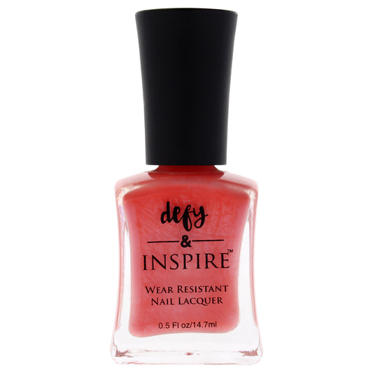 Wear Resistant Nail Lacquer - N13 The Best by Defy and Inspire for Women - 0.5 oz Nail Polish