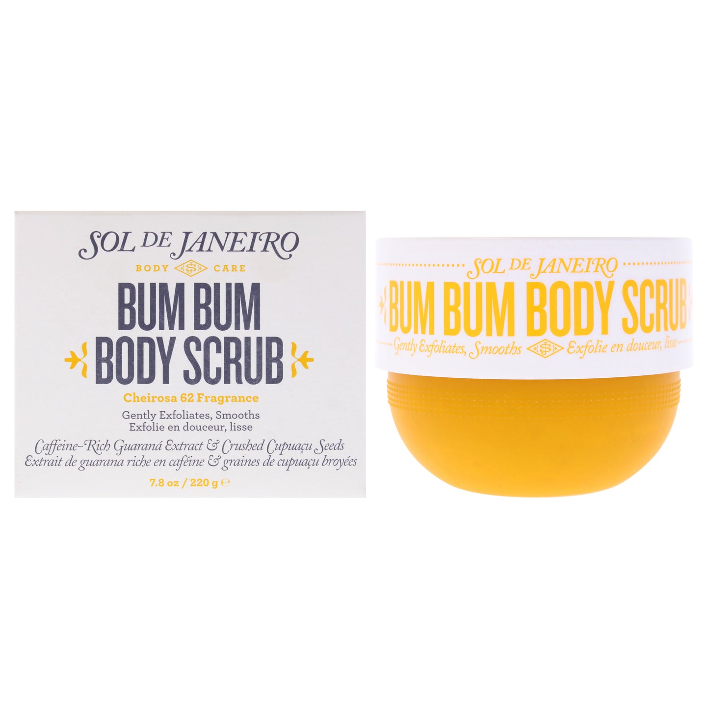 Bum Bum Body Scrub by Sol de Janeiro for Unisex - 7.8 oz Scrub