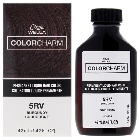 Color Charm Permanent Liquid Hair Color - 5RV Burgundy by Wella for Unisex - 1.42 oz Hair Color