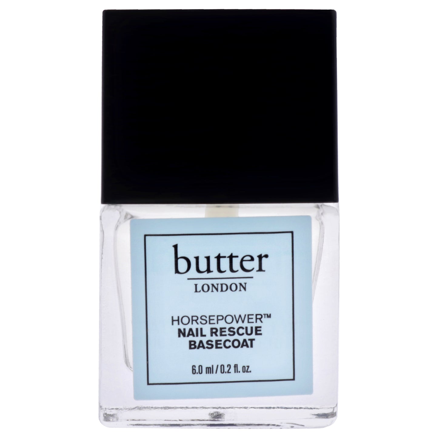 Horse Power Nail Rescue Base Coat by Butter London for Women - 0.2 oz Nail Polish