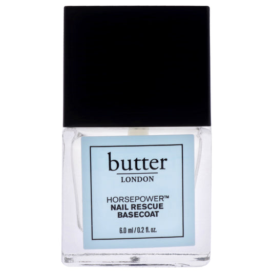 Horse Power Nail Rescue Base Coat by Butter London for Women - 0.2 oz Nail Polish