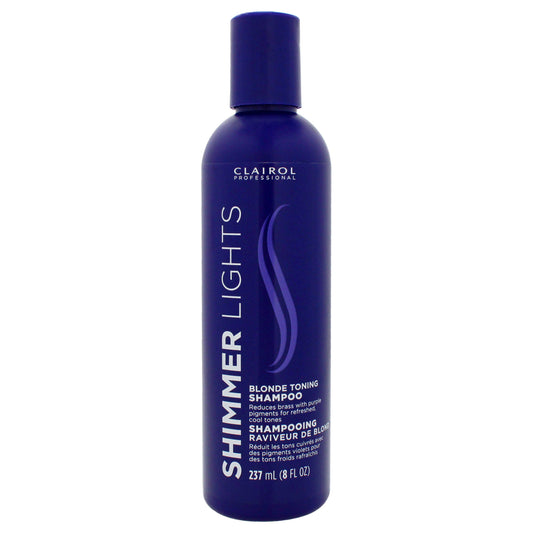 Shimmer Lights Blonde Toning Shampoo by Clairol for Unisex - 8 oz Shampoo
