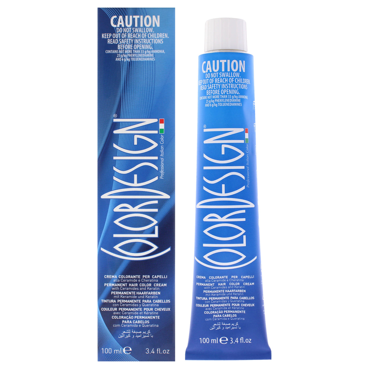 Permanent Hair Color - 6.003 6NNG Medium Natural Light Brown by ColorDesign for Unisex - 3.4 oz Hair Color