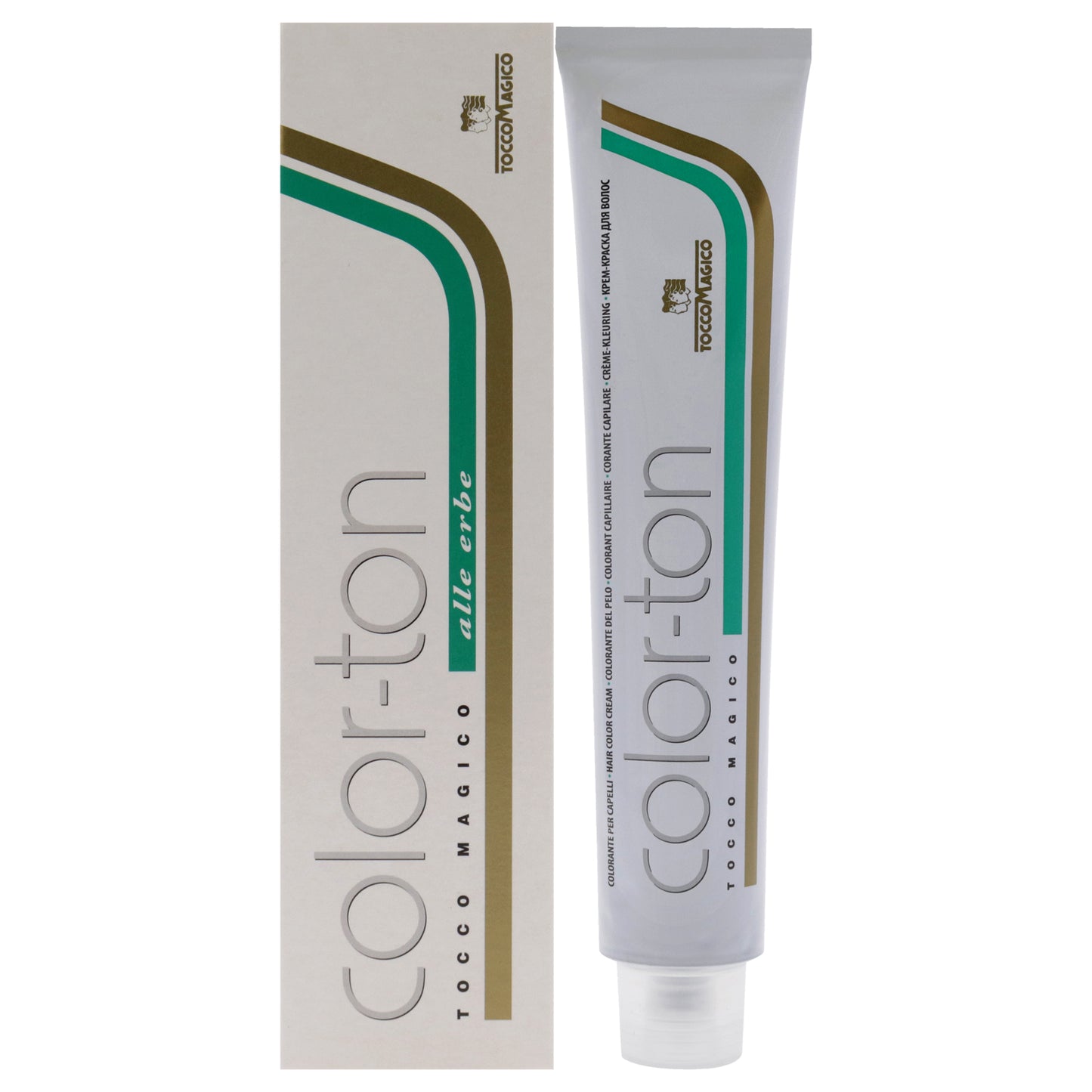 Color-Ton Permanent Hair Color - 6FR-6.76 Plum by Tocco Magico for Unisex - 3.38 oz Hair Color