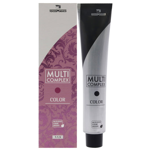 Multi Complex Permanet Hair Color - 7.444 Extra Intense Copper Blond by Tocco Magico for Unisex - 3.38 oz Hair Color