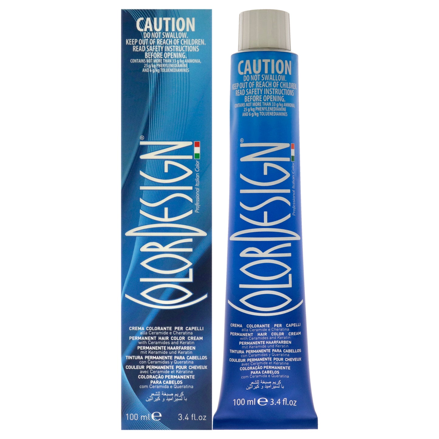 Permanent Hair Color - 8.3 8G Light Golden Blonde by ColorDesign for Unisex - 3.4 oz Hair Color
