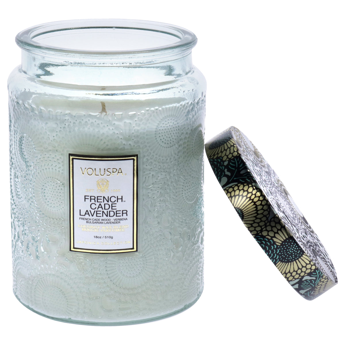 Japonica Collection Large - French Cade Lavender by Voluspa for Unisex - 18 oz Candle