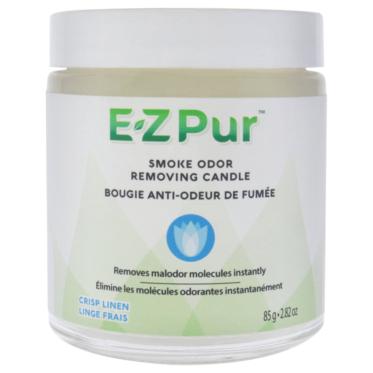 Smoke Odor Remover - Spring Bloom by E-Z Pur for Unisex - 3 oz Candle