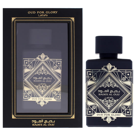 Badee Al Oud Collection - Oud For Glory by Lattafa for Unisex - 3.4 oz EDP Spray
