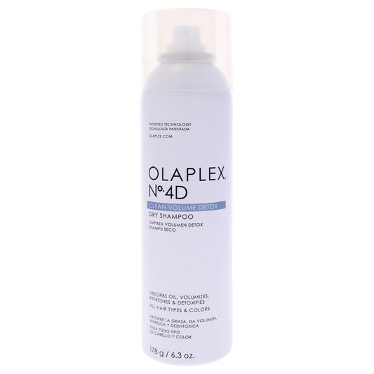No 4D Clean Volume Detox Dry Shampoo by Olaplex for Unisex - 6.3 oz Dry Shampoo