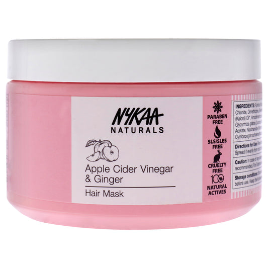 Hair Mask - Apple Cider Vinegar and Ginger by Nykaa Naturals for Women - 6.76 oz Mask