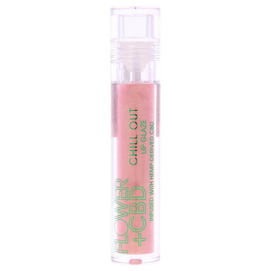 CBD Chill Out Lip Glaze - 10 Dazed by Flower Beauty for Women - 0.1 oz Lip Gloss