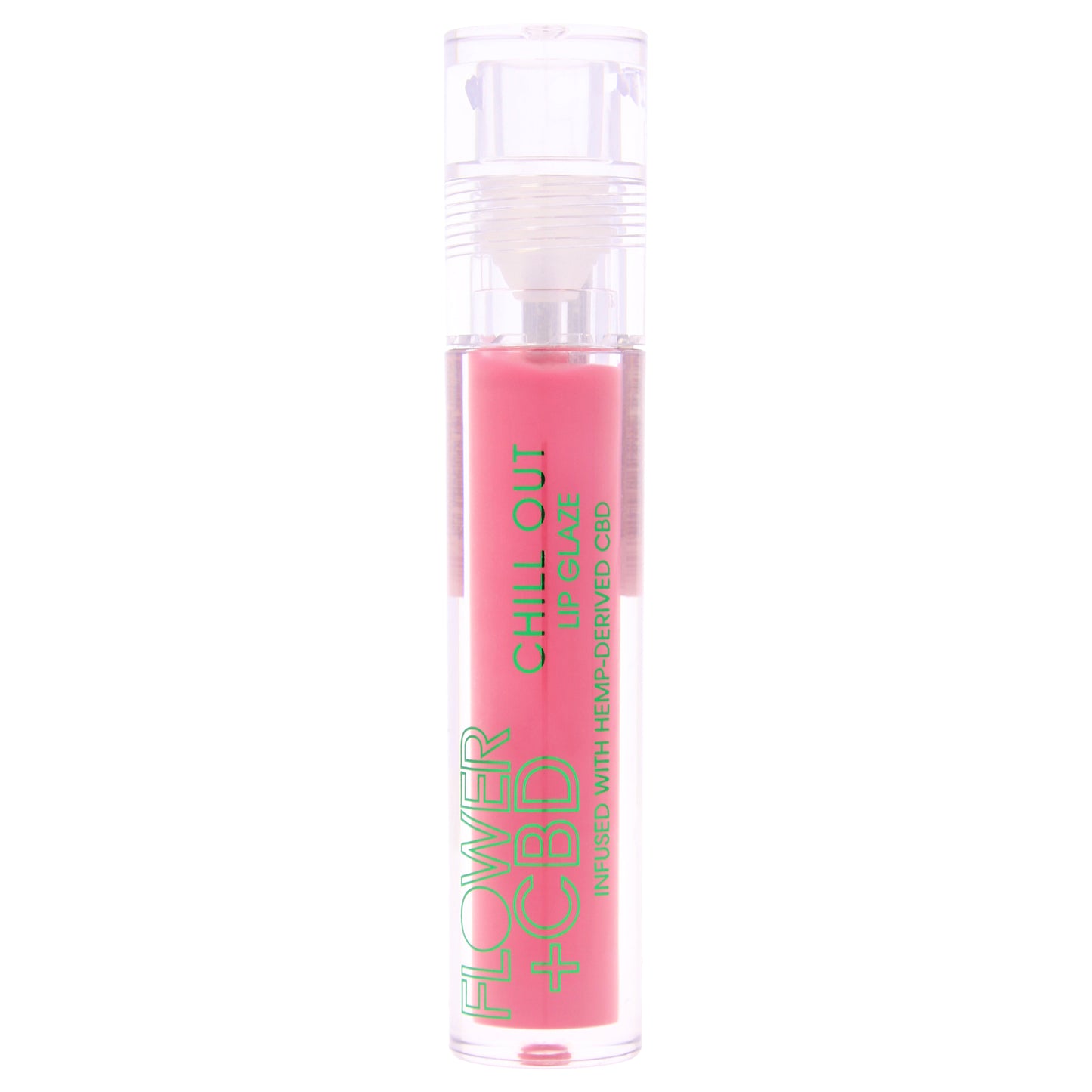 CBD Chill Out Lip Glaze - 20 Unwind by Flower Beauty for Women - 0.1 oz Lip Gloss