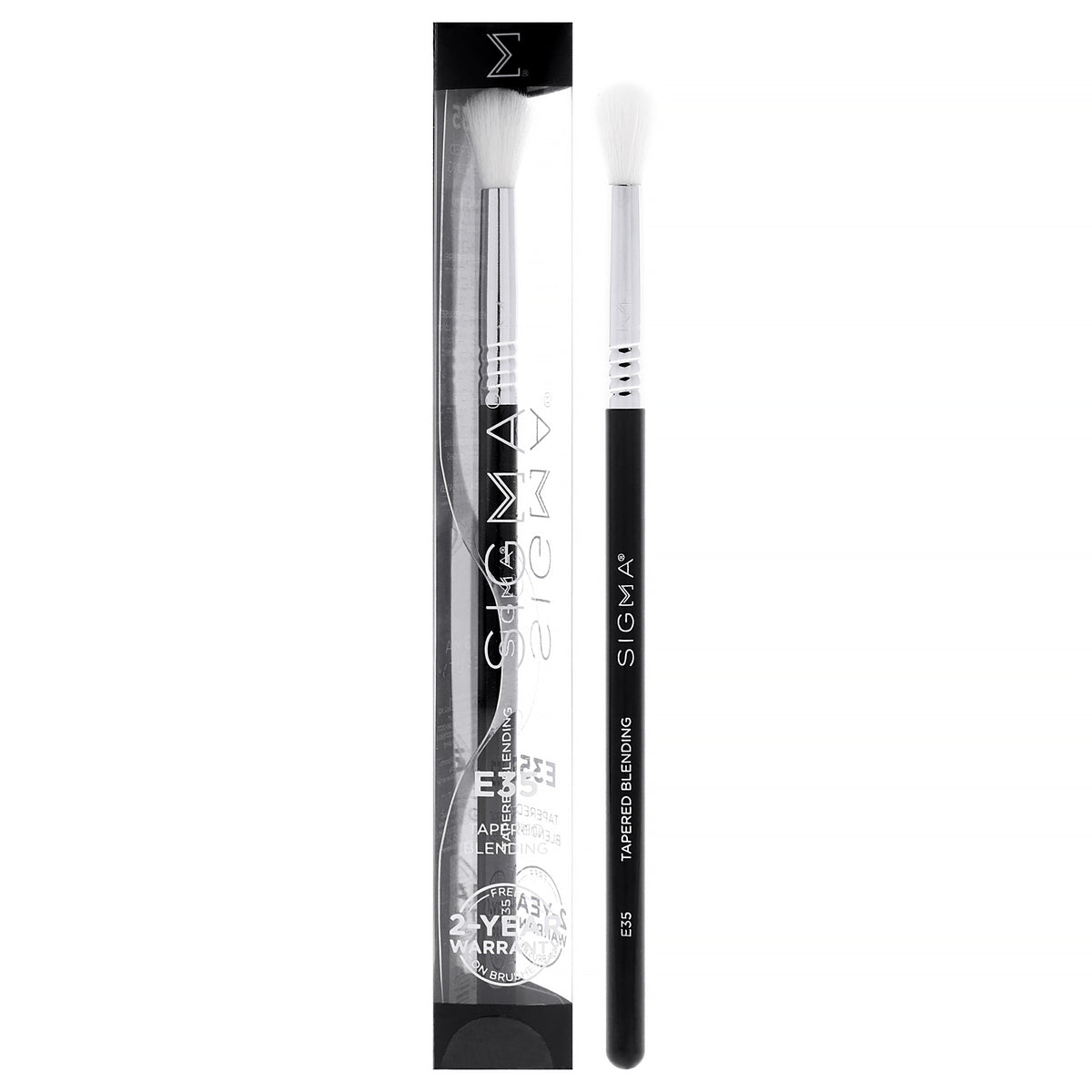 Tapered Blending Brush - E35 by SIGMA for Women - 1 Pc Brush