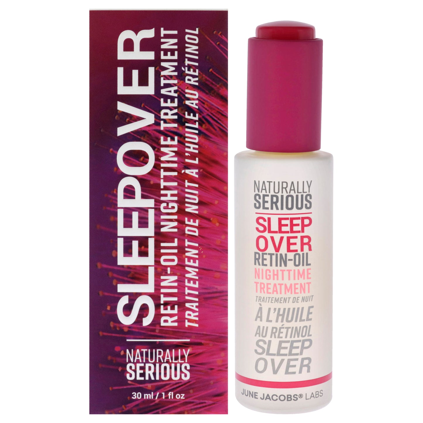Sleepover Retin-Oil Nighttime Treatment by Naturally Serious for Unisex - 1 oz Treatment