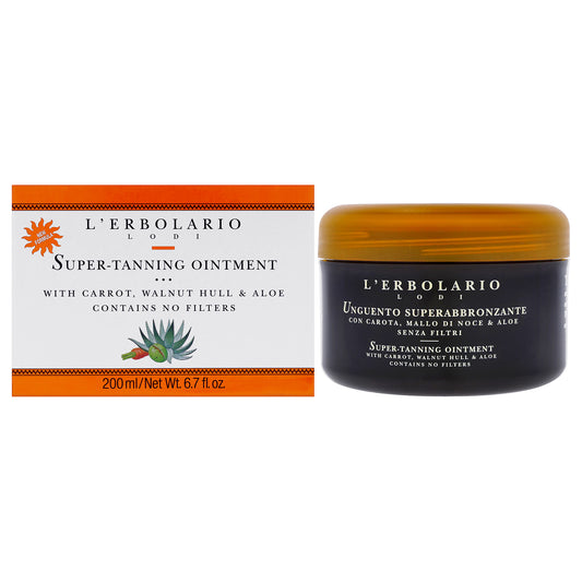 Super Tanning Ointment by LErbolario for Unisex - 6.7 oz Ointment