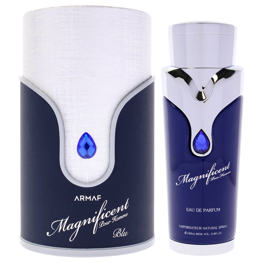 Magnificent Blue by Armaf for Men - 3.4 oz EDP Spray