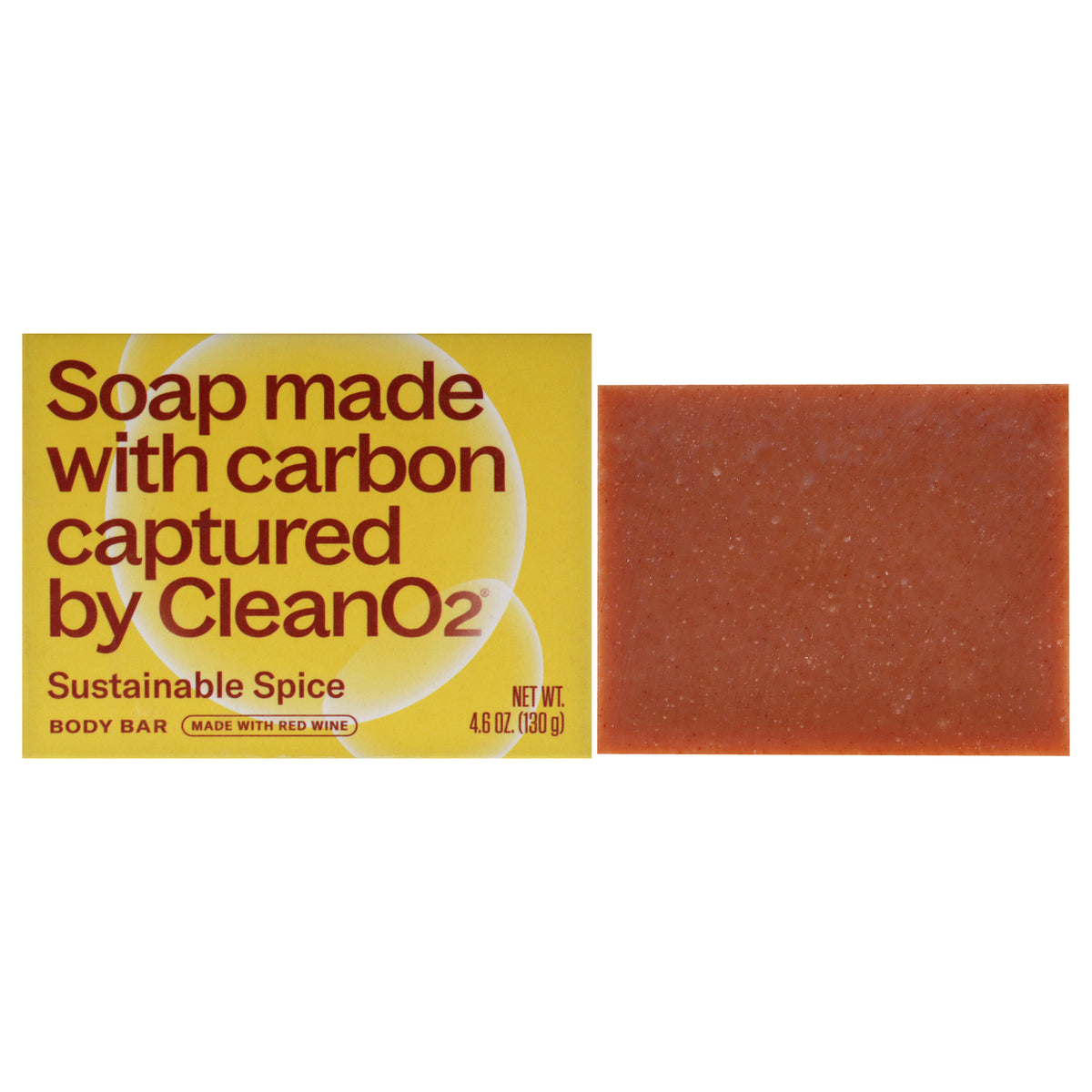 Body Bar - Sustainable Spice by CleanO2 for Unisex - 4.6 oz Soap