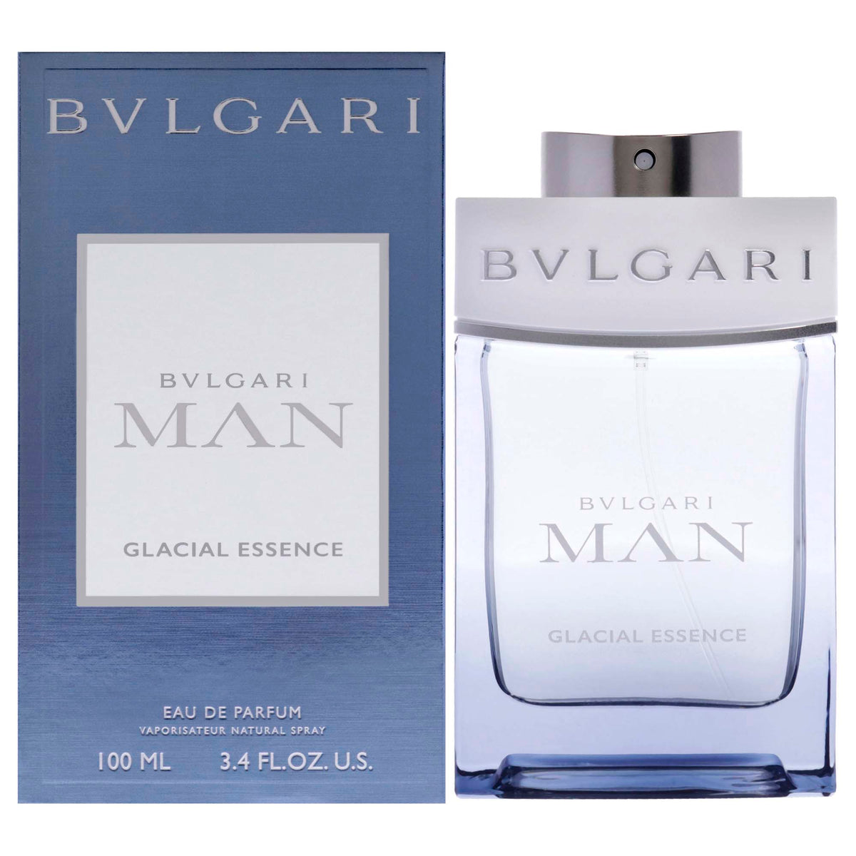 Man Glacial Essence by Bvlgari for Men - 3.4 oz EDP Spray