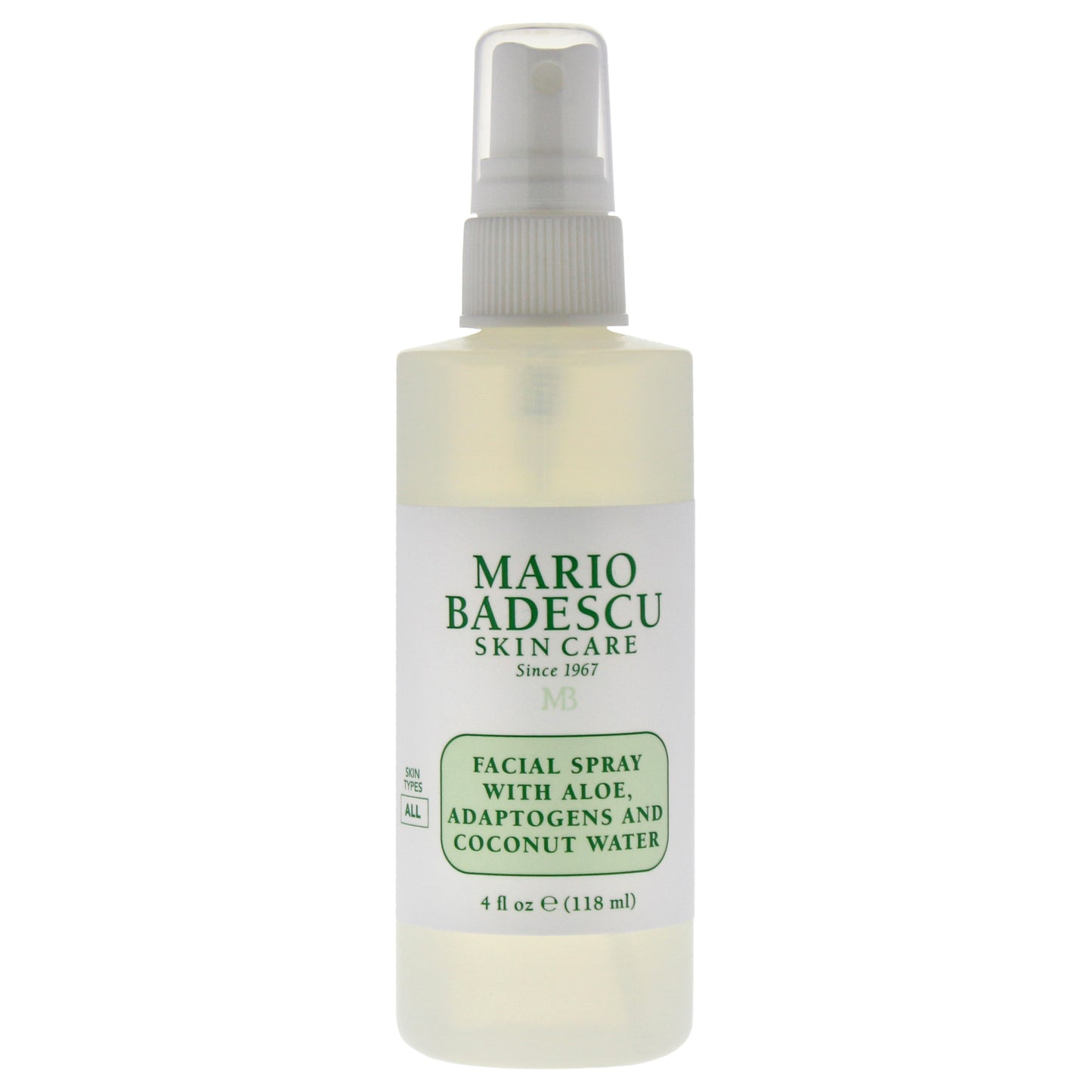 Facial Spray with Aloe Adaptogens and Coconut Water by Mario Badescu for Women - 4 oz Spray