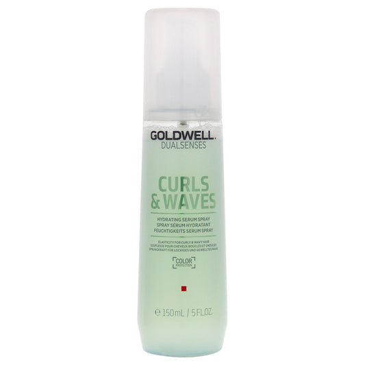 Dualsenses Curls and Waves Hydrating Serum Spray by Goldwell for Women - 5 oz Serum