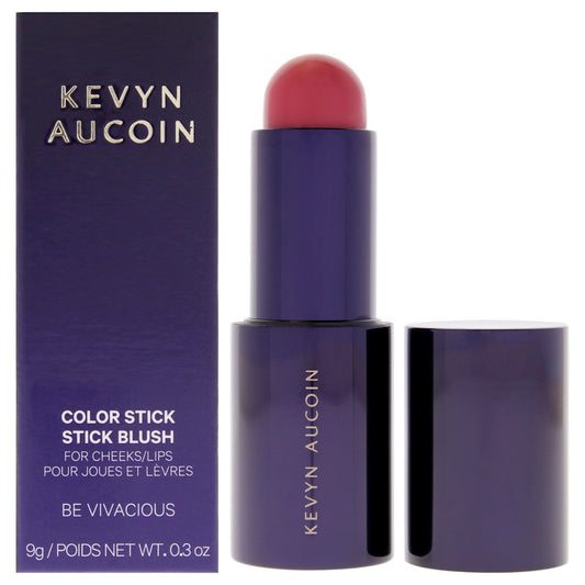 Color Stick Blush - Be Vivacious by Kevyn Aucoin for Women - 0.3 oz Blush