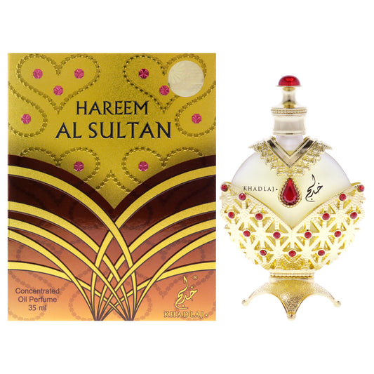 Hareem Al Sultan - Gold by Khadlaj for Women - 1.16 oz Concentrated Perfume Oil