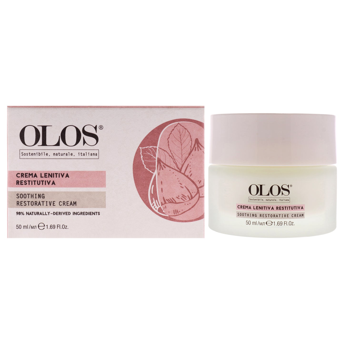 Soothing Restorative Cream by Olos for Unisex - 1.69 oz Cream