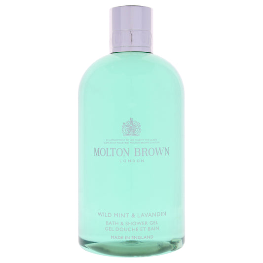 Bath and Shower Gel - Wild Mint and Lavender by Molton Brown for Unisex - 10 oz Shower Gel