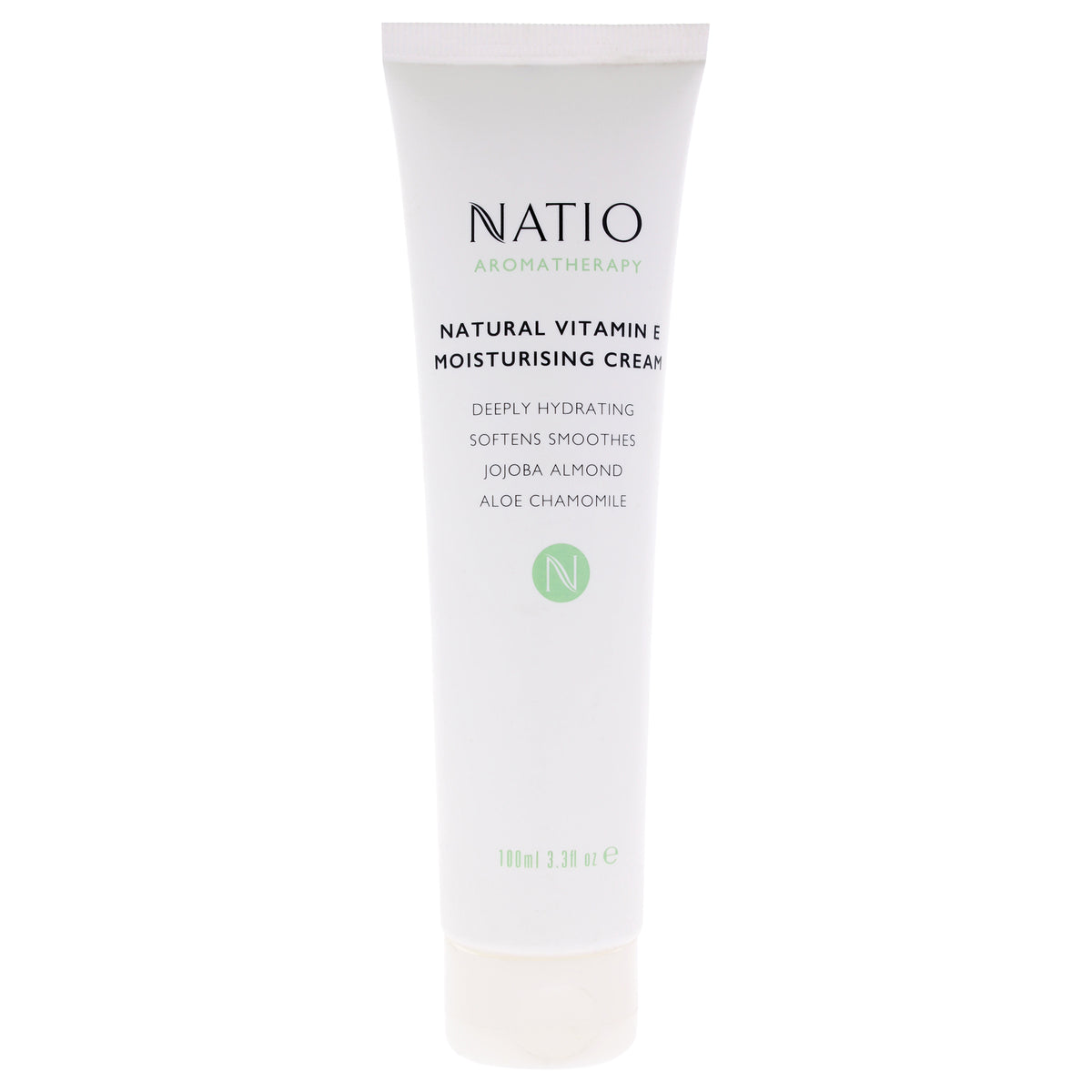 Natural Vitamin E Moisturising Cream by Natio for Women - 3.3 oz Cream