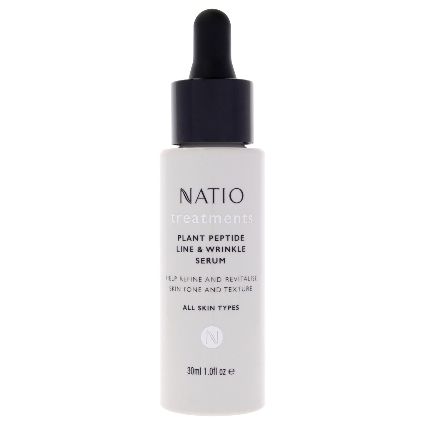 Treatments Plant Peptide Line and Wrinkle Serum by Natio for Women - 1 oz Serum