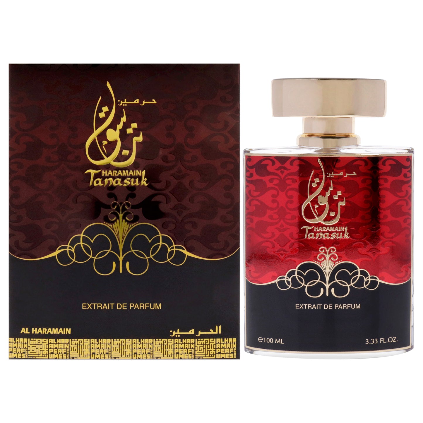 Tanasuk by Al Haramain for Unisex - 3.33 oz Extrait De Parfum Spray