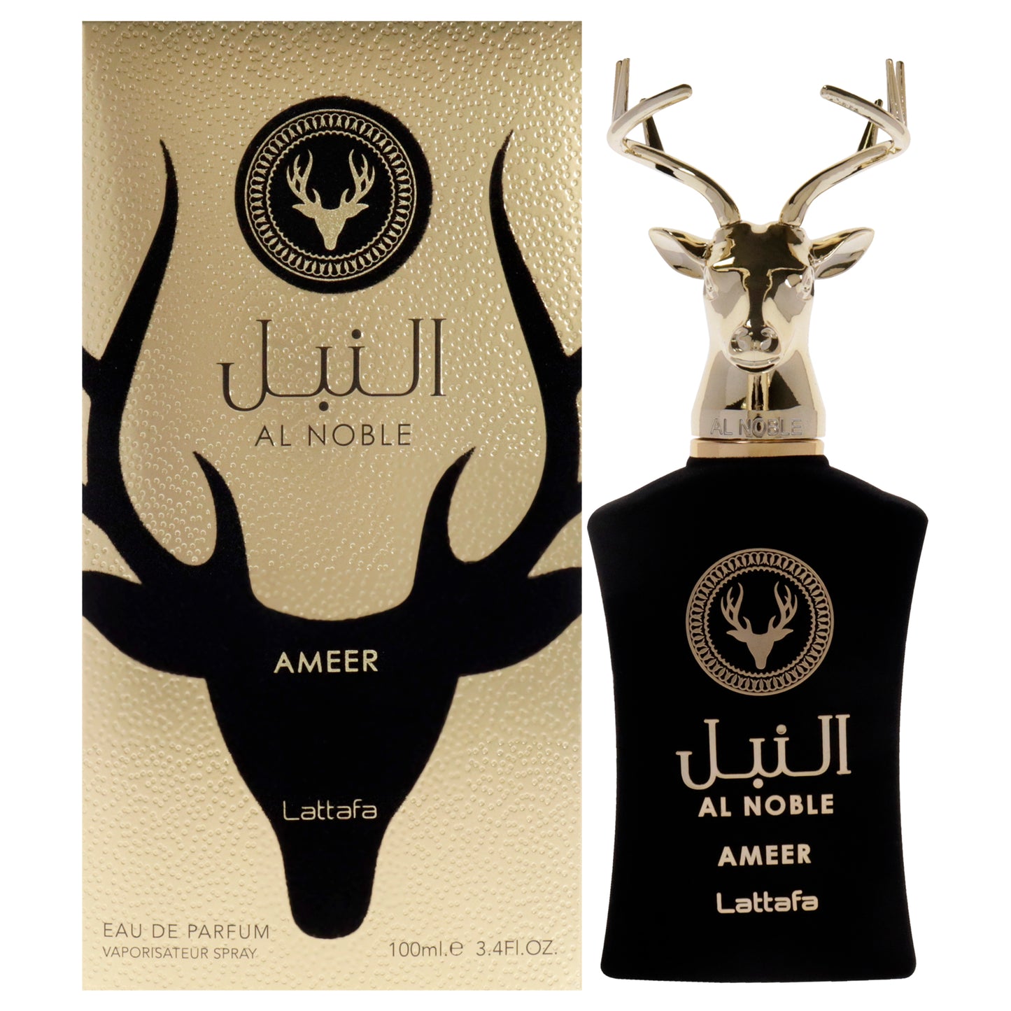 Al Noble - Ameer by Lattafa for Unisex - 3.4 oz EDP Spray