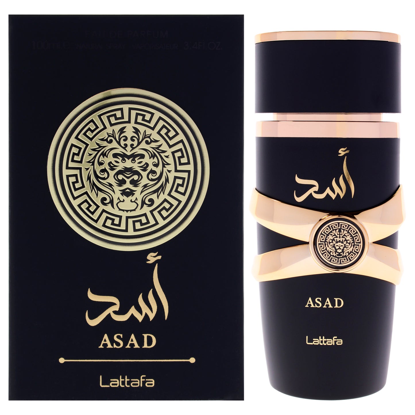 Asad by Lattafa for Men - 3.4 oz EDP Spray