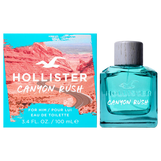 Canyon Rush by Hollister for Men - 3.4 oz EDT Spray