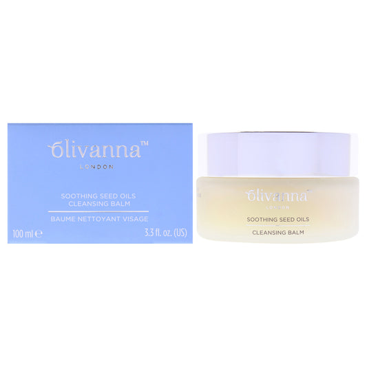 Soothing Seed Oils Cleansing Balm by Olivanna for Women - 3.3 oz Cleanser