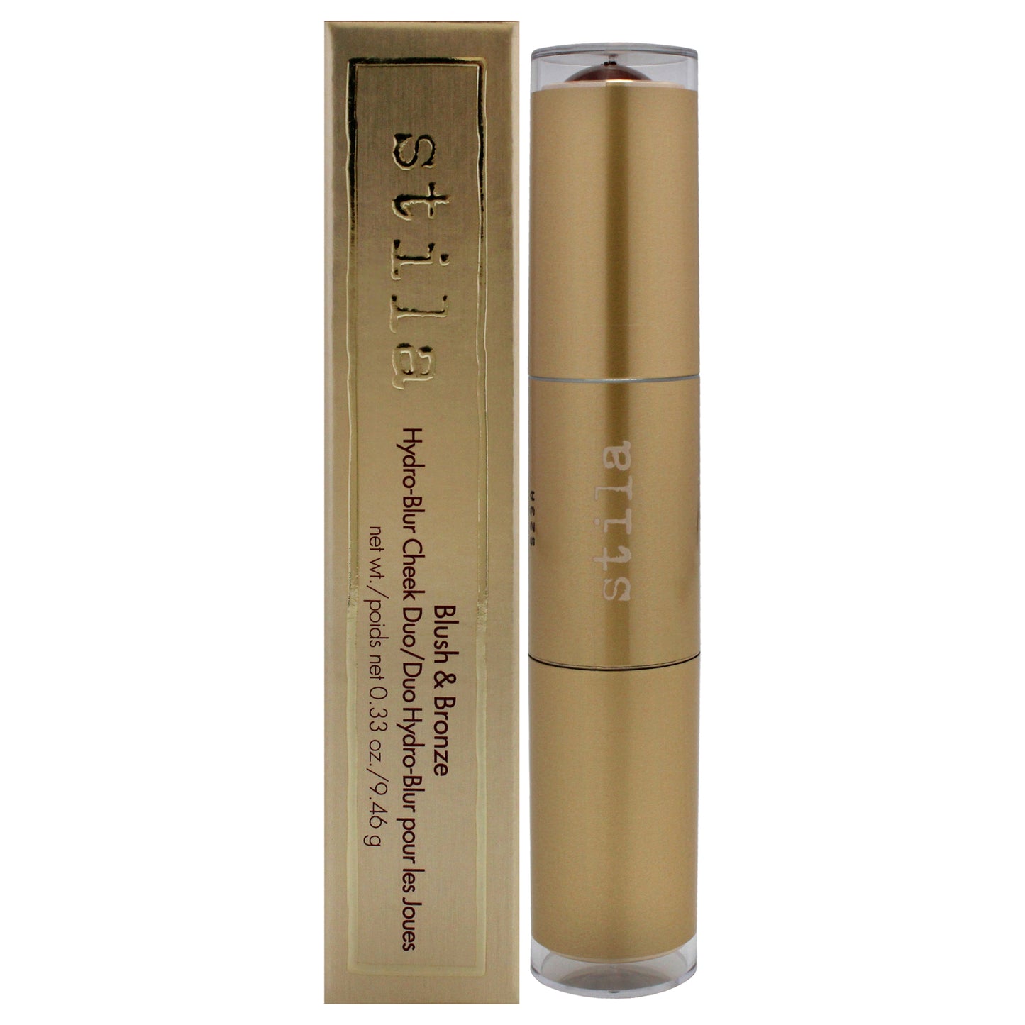Blush and Bronze Hydro Blur Cheek Duo - Dragon Fruit and Cocoa by Stila for Women - 0.33 oz Makeup