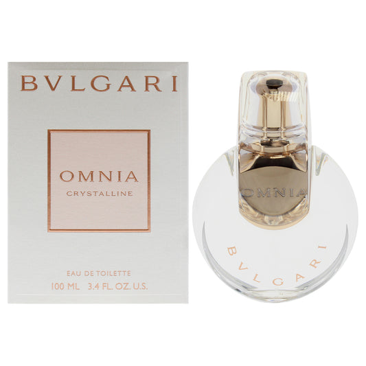 Omnia Crystalline by Bvlgari for Women - 3.4 oz EDT Spray