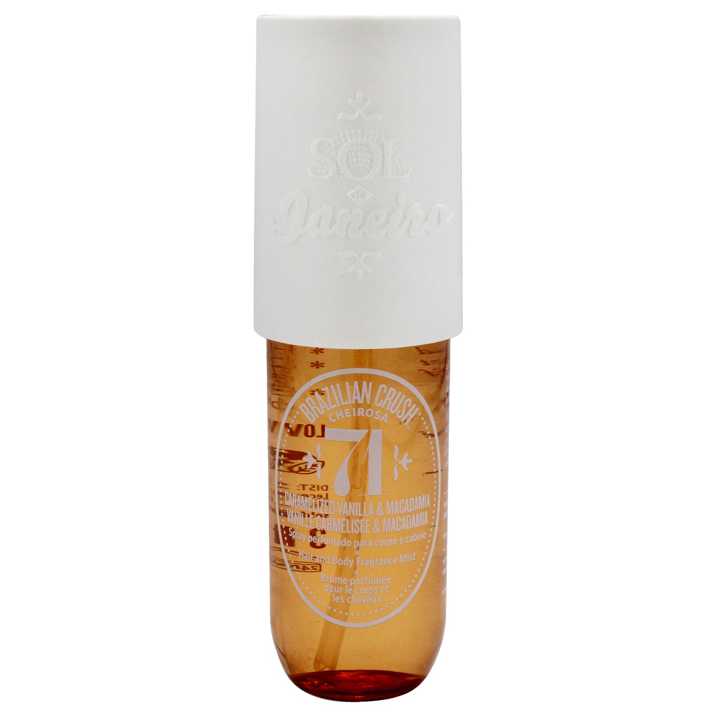 Brazilian Crush Cheirosa 71 - Caramelized Vanilla and Macadamia by Sol de Janeiro for Unisex - 3 oz Perfume Mist