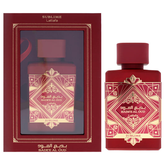 Badee Al Oud Collection - Sublime by Lattafa for Unisex - 3.4 oz EDP Spray