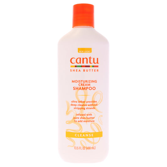 Shea Butter Moisturizing Cream Shampoo by Cantu for Unisex - 13.5 oz Shampoo